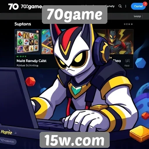 Análise das principais funcionalidades do site 70game